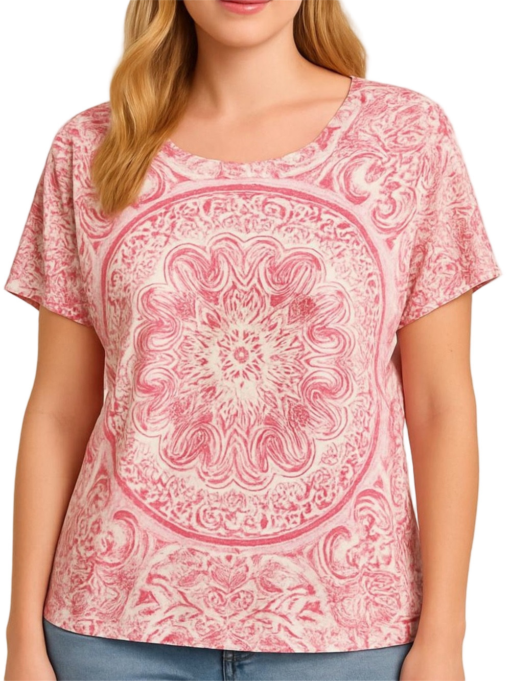 181. NWOT WOMENS BELLE BY KIM GRAVEL XL DETAIL TOP